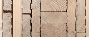 Querschnitt Holz100 Wand